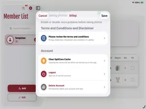 OptiCare screenshot 3