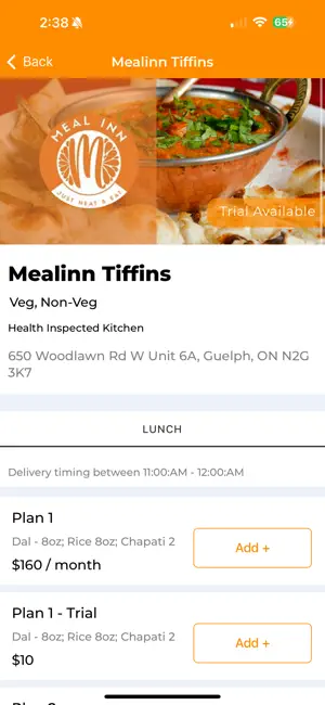 GharSe - Local Tiffin Services screenshot 4