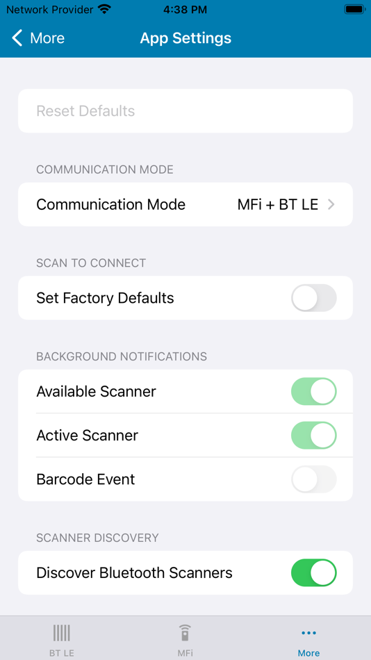 #4. Zebra Scanner Control (iOS) Podle: Zebra Technologies Corporation