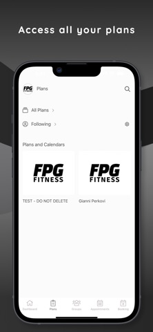 FPG Fitness screenshot
