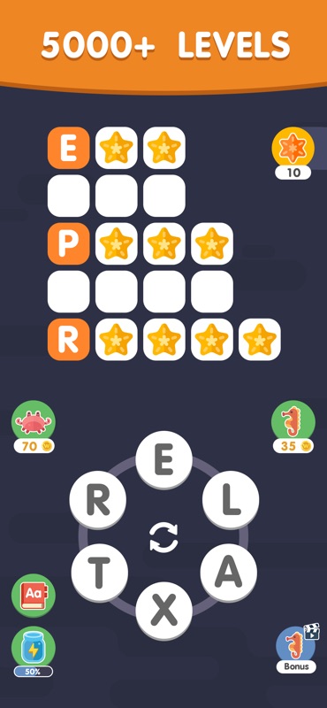 Word Search Sea Game screenshot 5