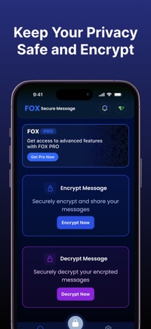 FOX - Secure Message Screenshot 1 of 3