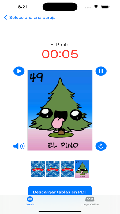Game Loteria Mexicana Screenshot