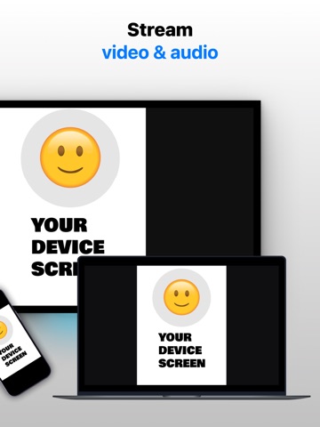 Screen Mirroring to Any Device iPad screenshot