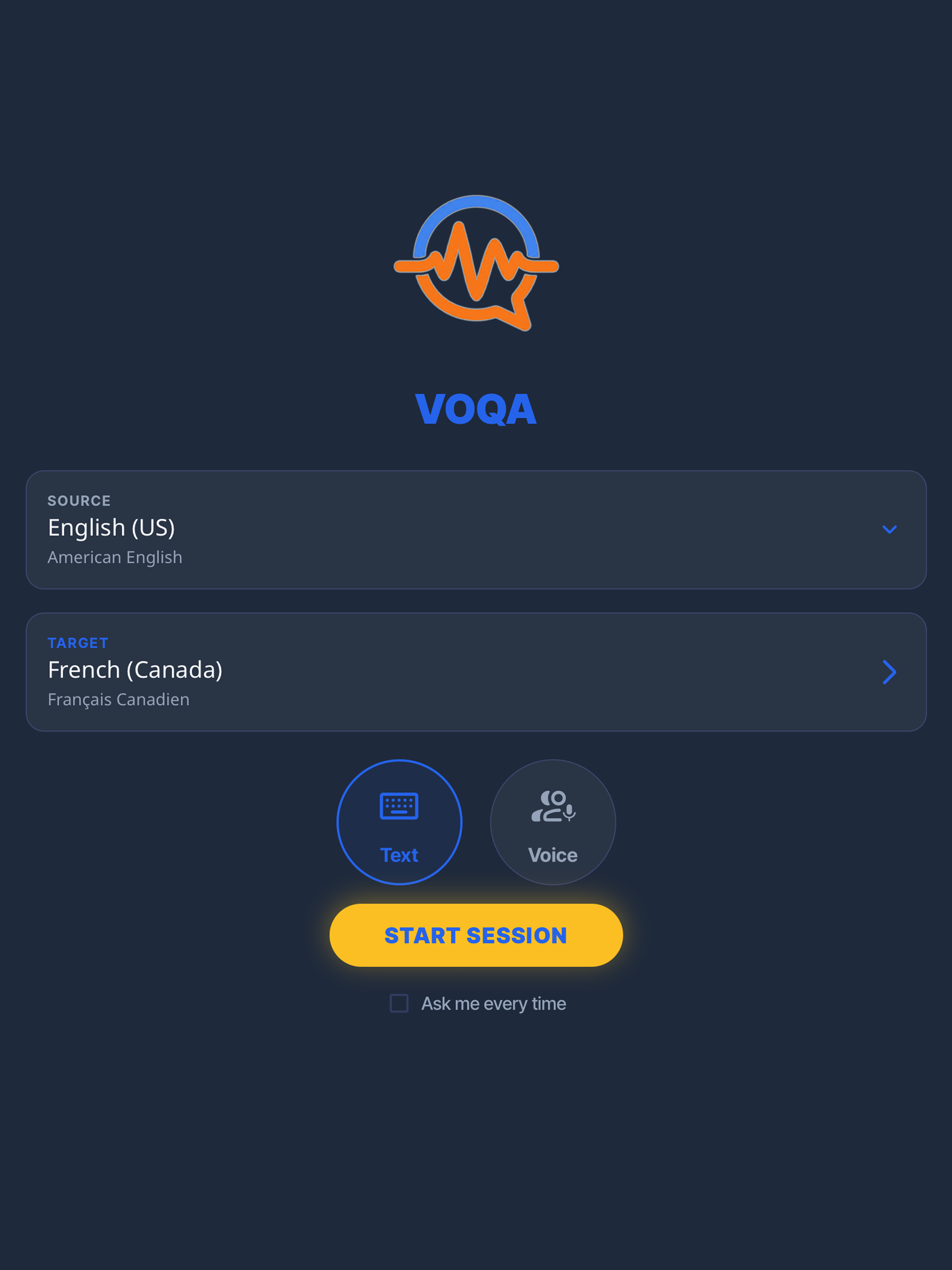 Voqa: Real-time Translator