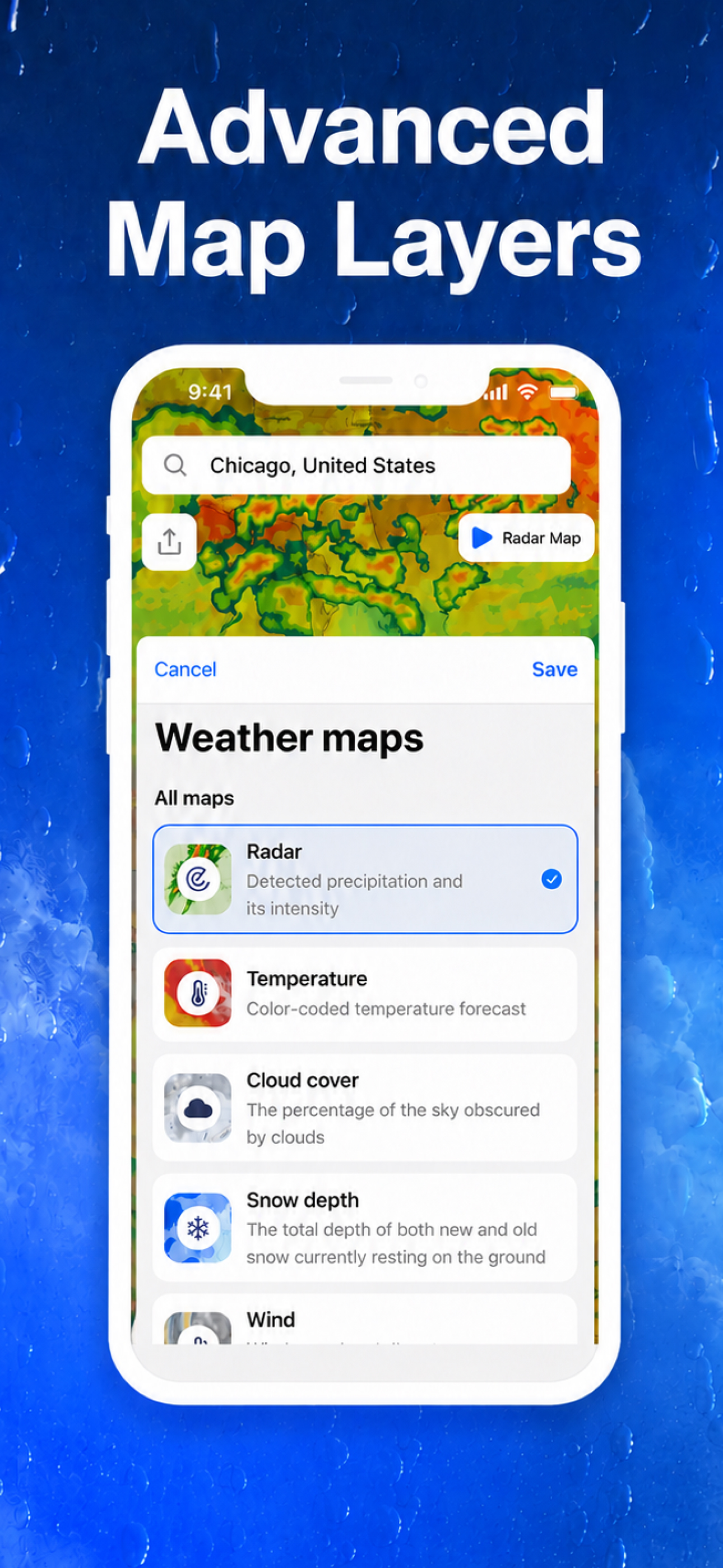 NOAA Weather Radar & Live Map screenshot 4