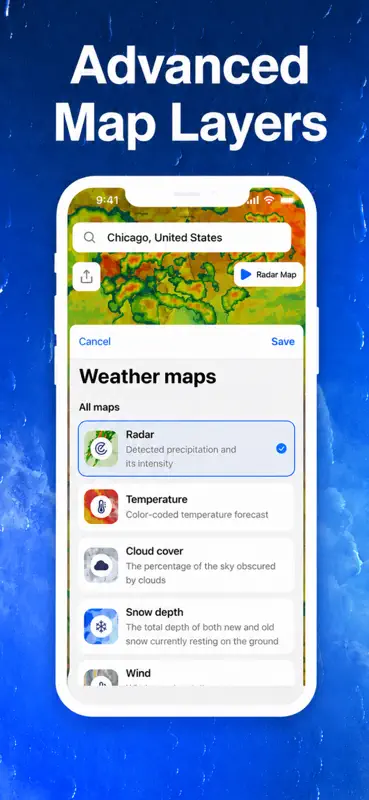 NOAA Weather Radar & Live Map screenshot 4 of 4