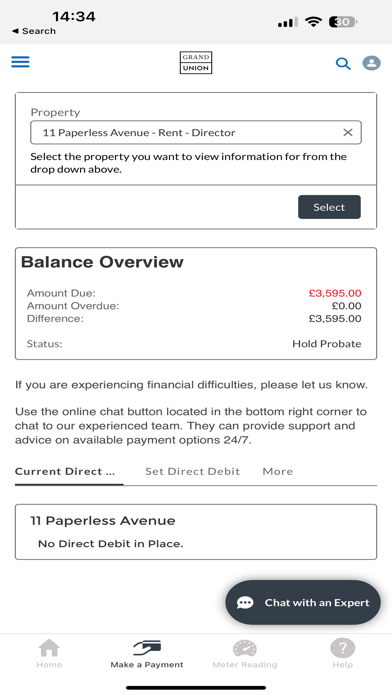 App screenshot