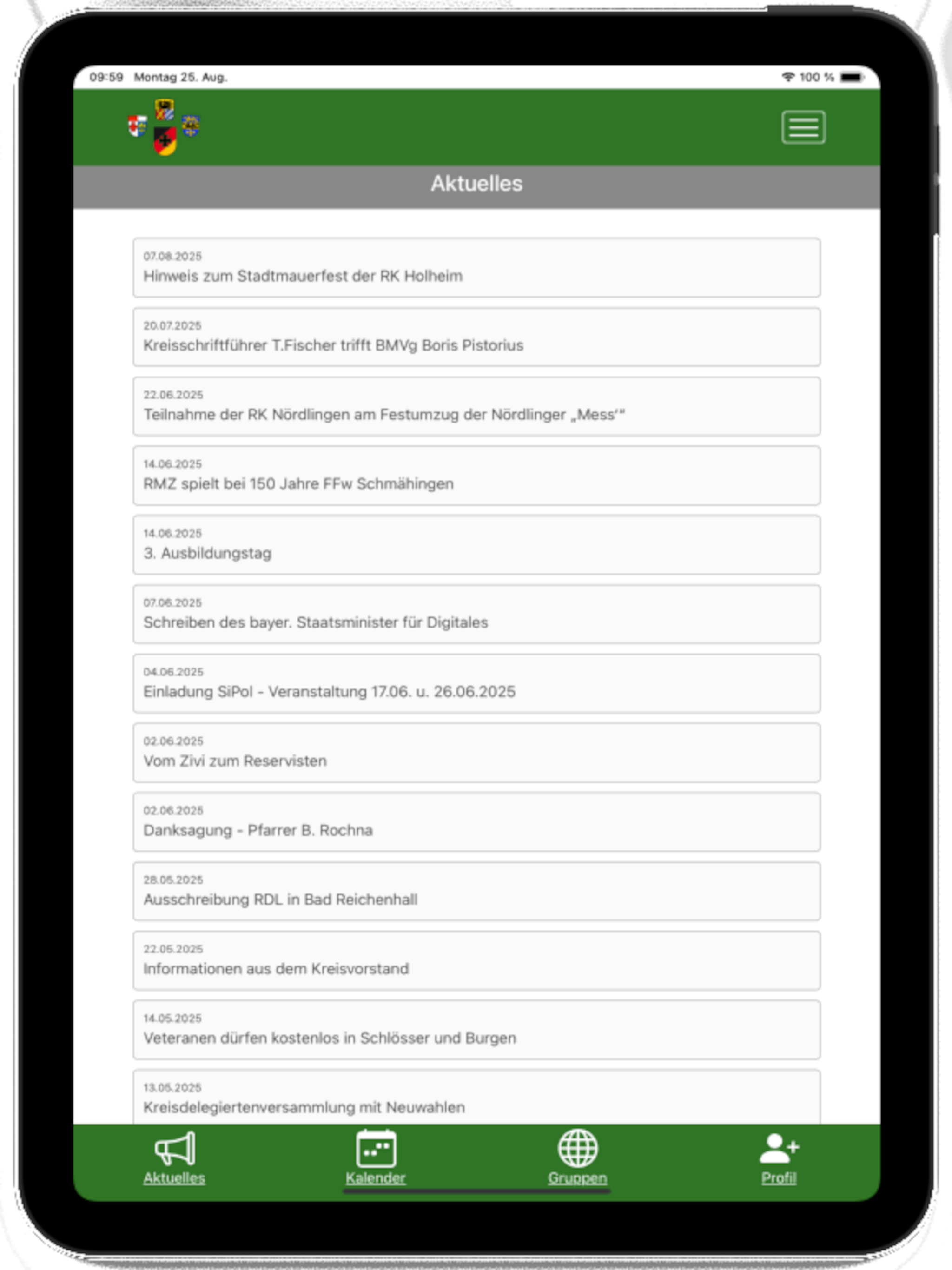 Reservisten Schwaben-Nord screenshot 6