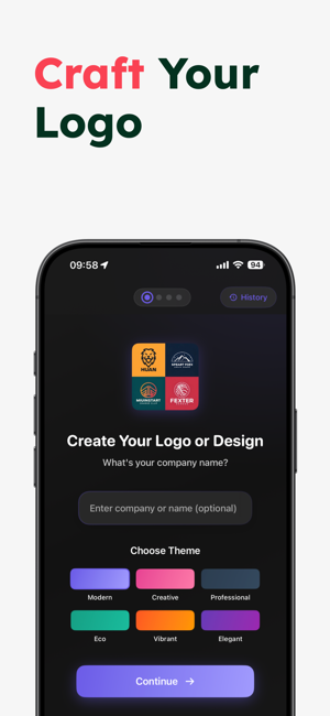 ‎AI Logo & Design Creator Screenshot