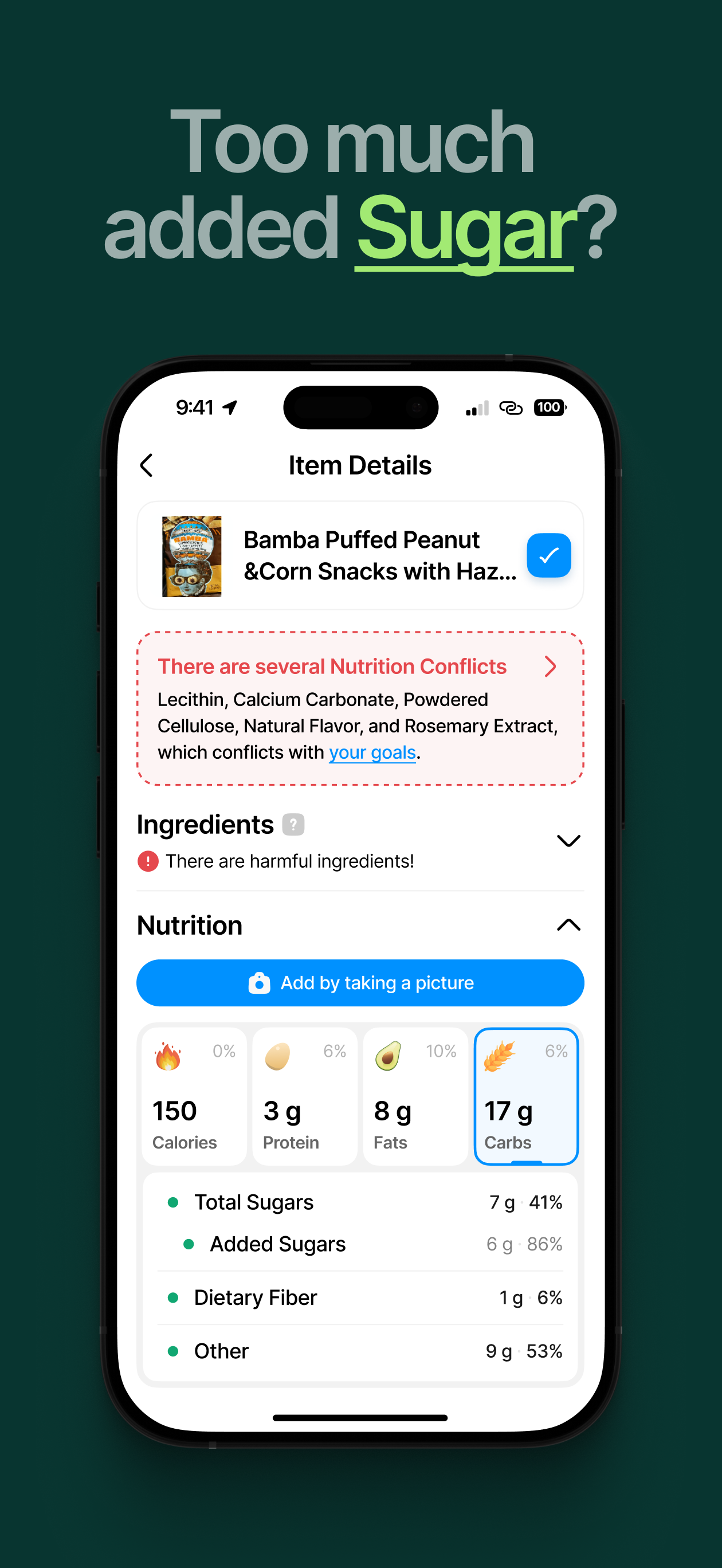 Nutrilist screenshot 3