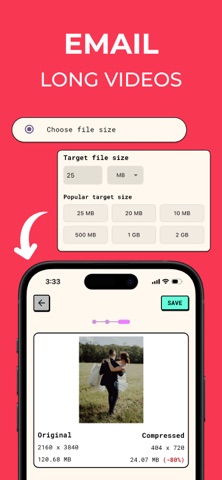 Video Compressor - Tinyfile screenshot