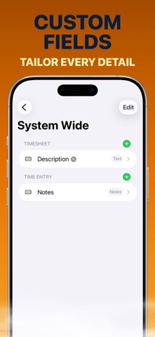 Timesheet Manager Pro iPhone screenshot