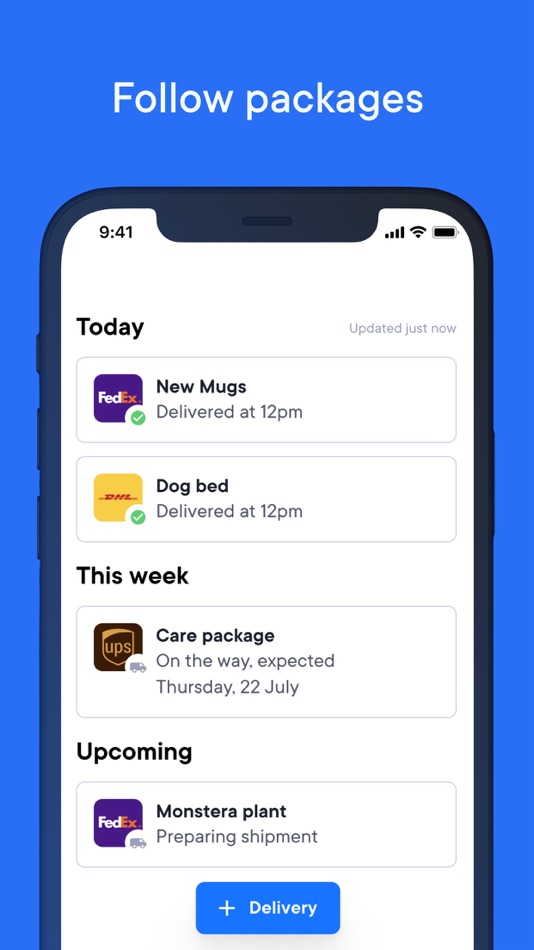 #2. Circuit Package Tracker (iOS) Podle: Circuit Routing