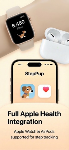StepPup iPhone screenshot