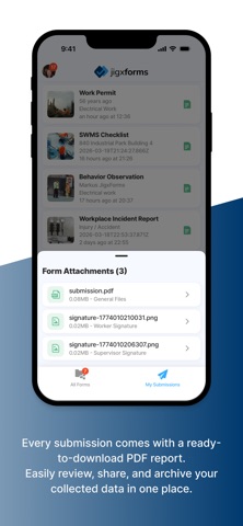 JigxForms screenshot