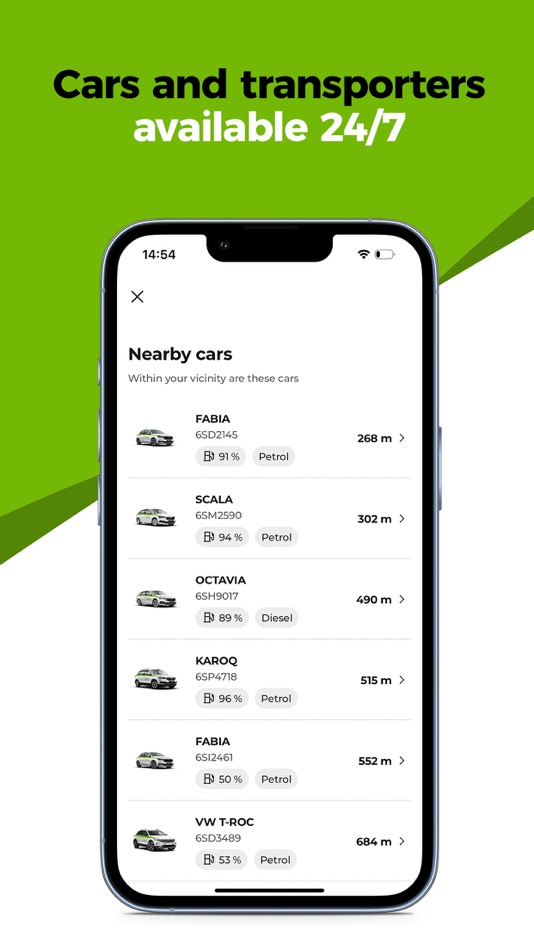 #1. CAR4WAY carsharing (iOS) Bởi: CAR4WAY a.s.