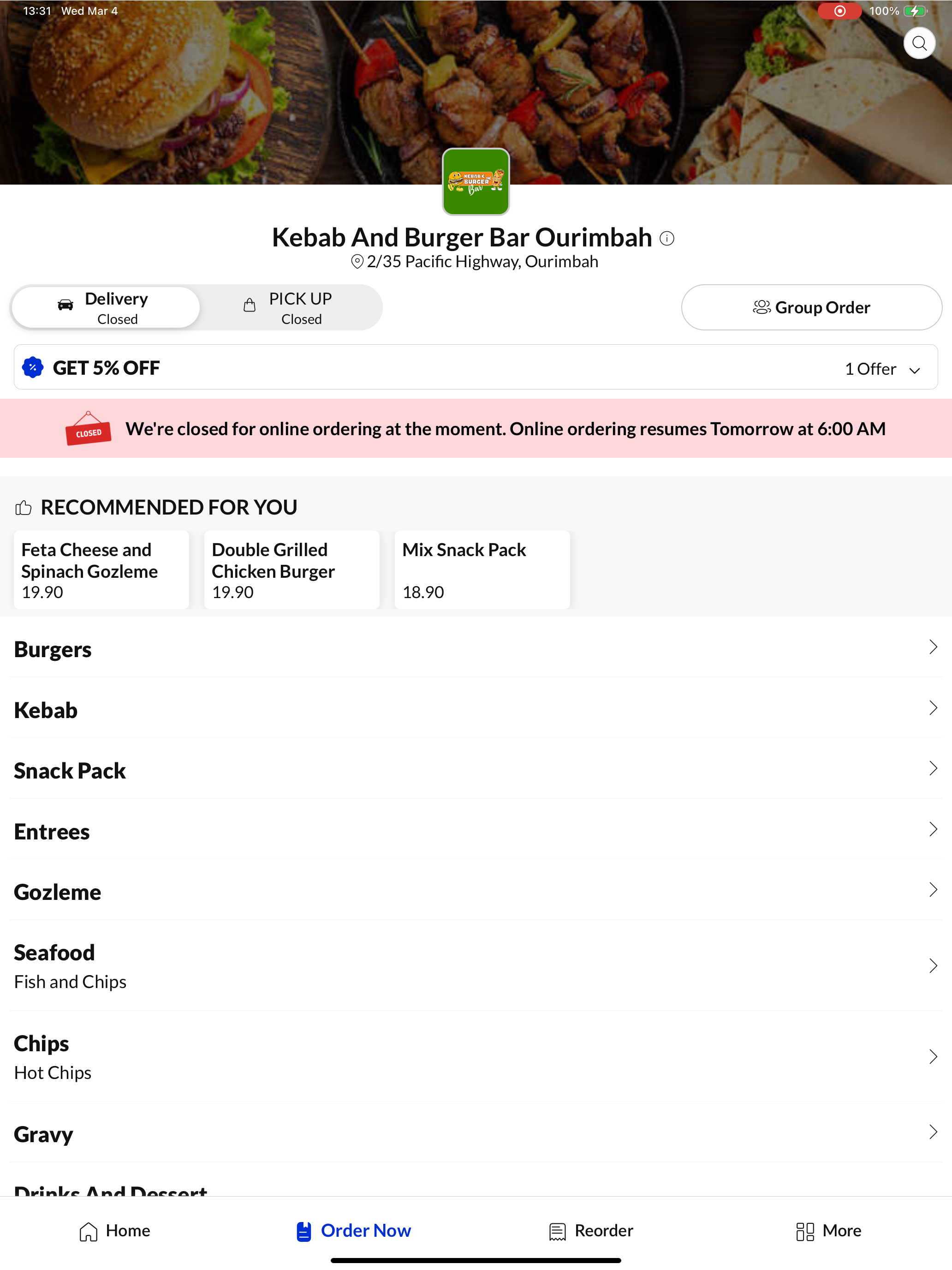 Kebab And Burger Bar Ourimbah screenshot 6
