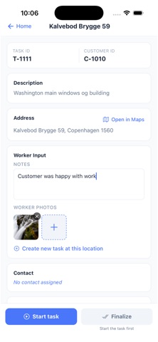 SaberTask - Employee app Screenshot 2 of 6