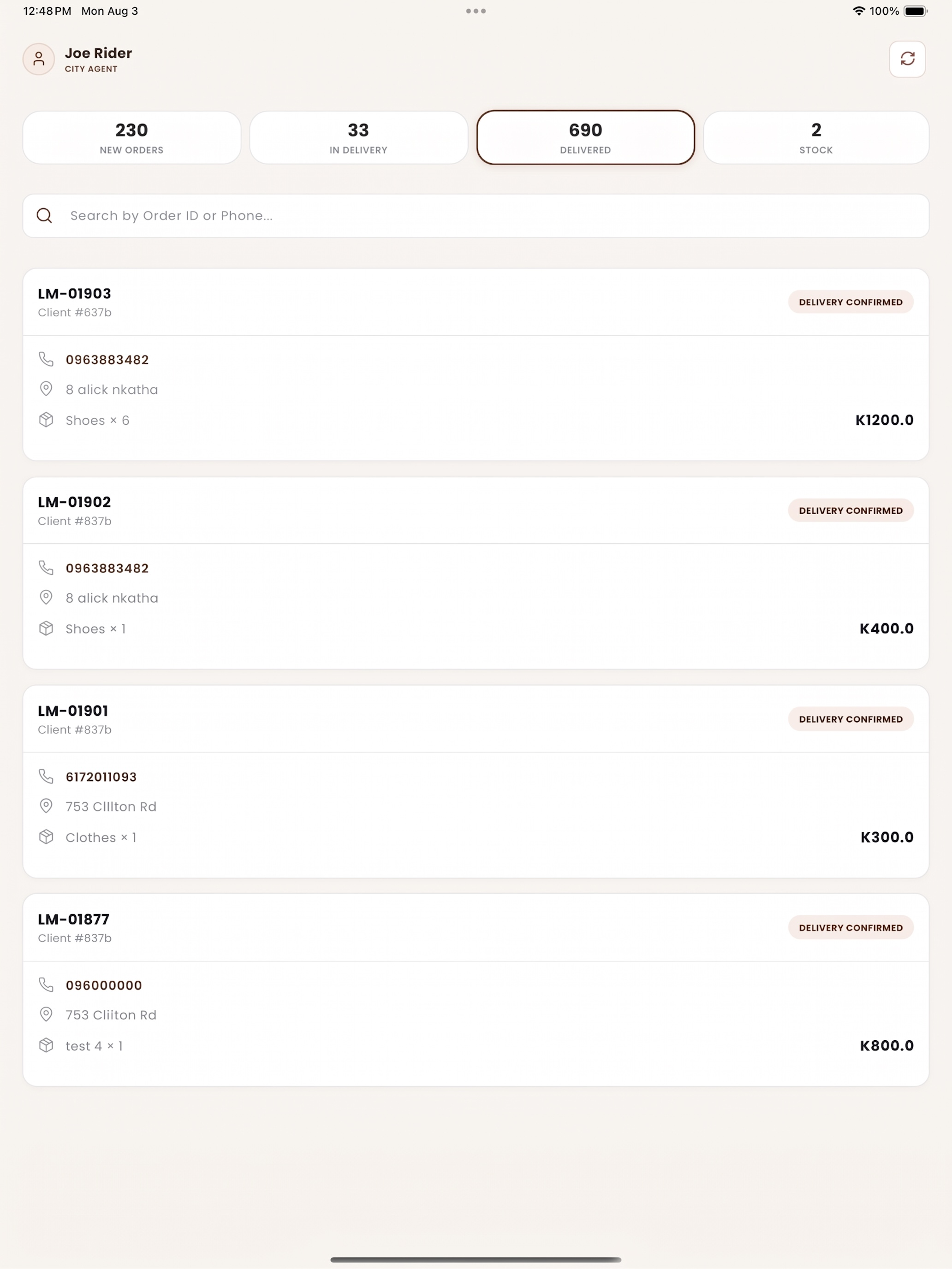 AfriCourier Logistics screenshot 10