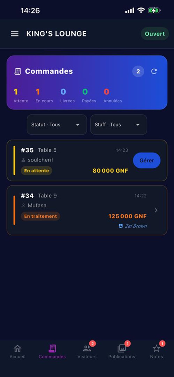 iPhone screenshot
