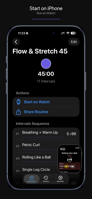 Pilates Timer Screenshot 2 of 5