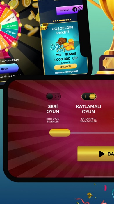 Vip Okey 101 Screenshot