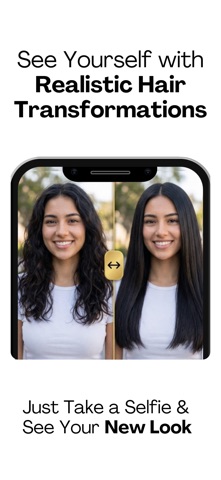 GlamCut: AI Hairstyle Changer screenshot