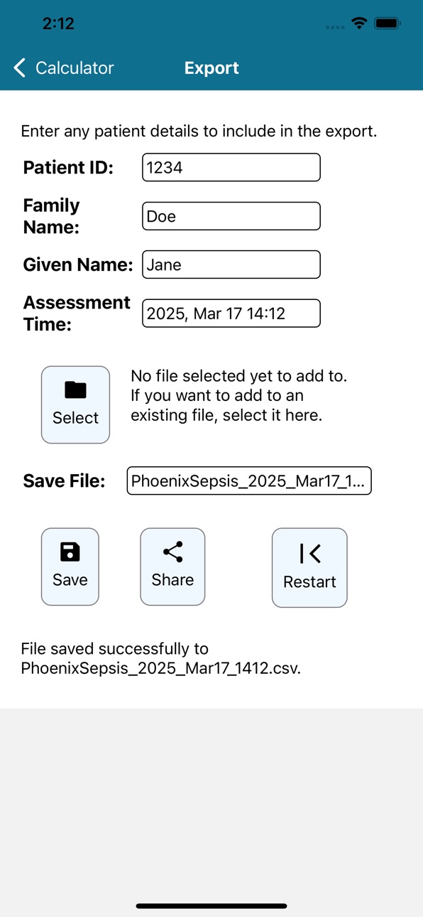 iPhone screenshot