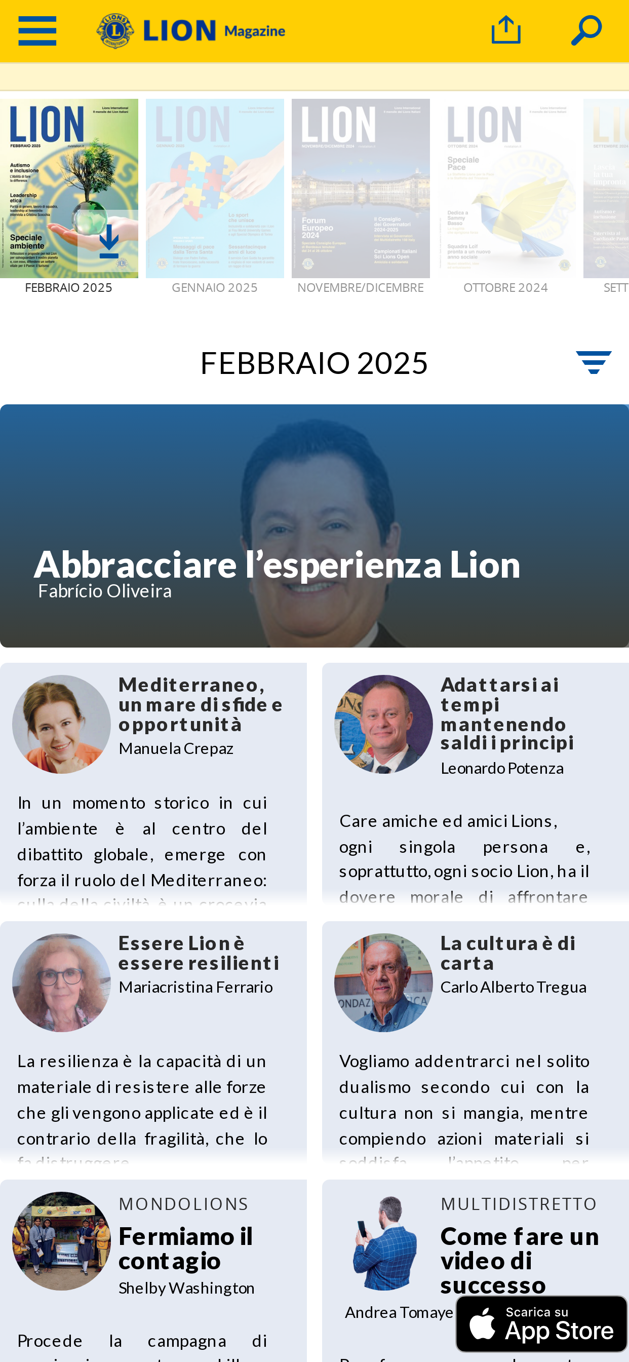 La Rivista LION Italiani