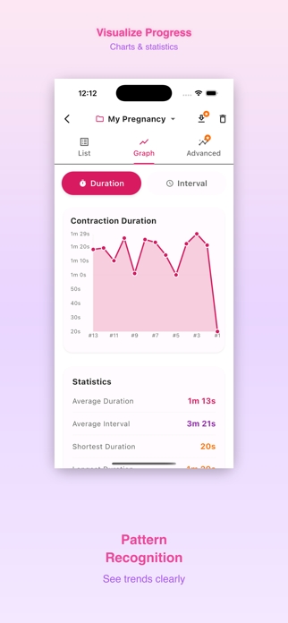 ContractionFlow - Labor Timer Screenshot 3 of 4