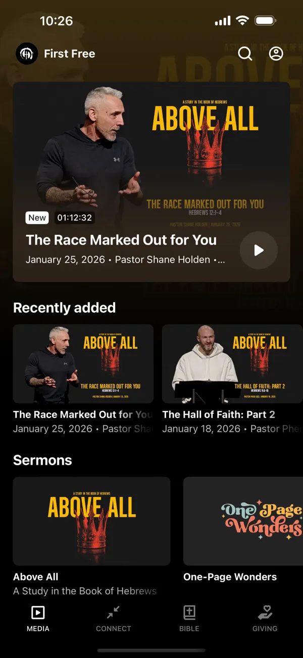Screenshot #1 pour First Free Church - WI