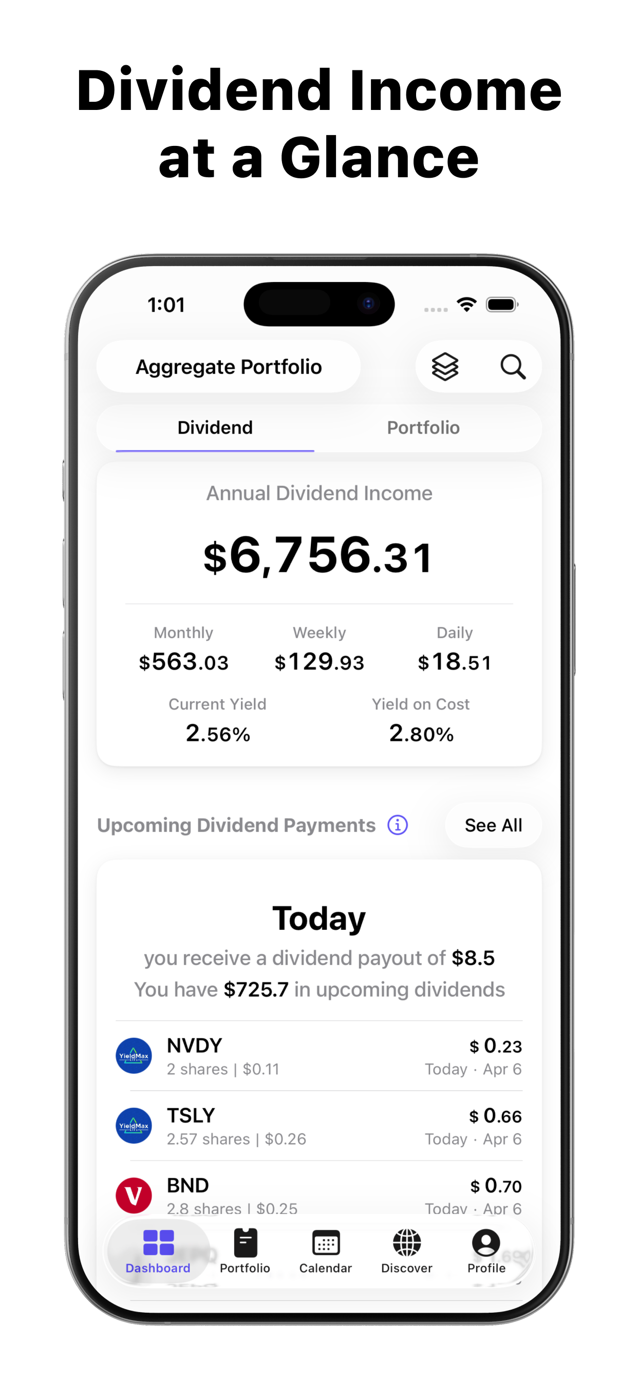 Dividend Tracker - DivTracker