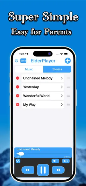 ElderPlayer-Local Audio Player screenshot 3