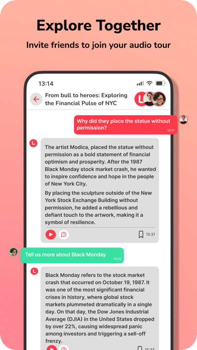 Lumiro AI Tour Guide Screenshot