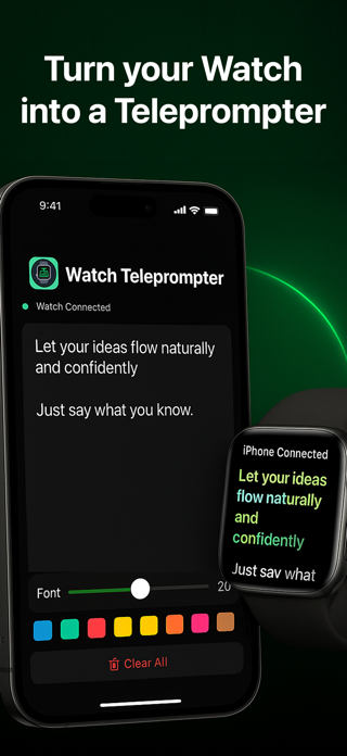 Watch Teleprompter Screenshot 1 of 3