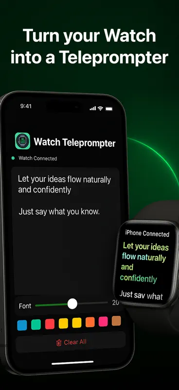 Watch Teleprompter screenshot 1 of 3