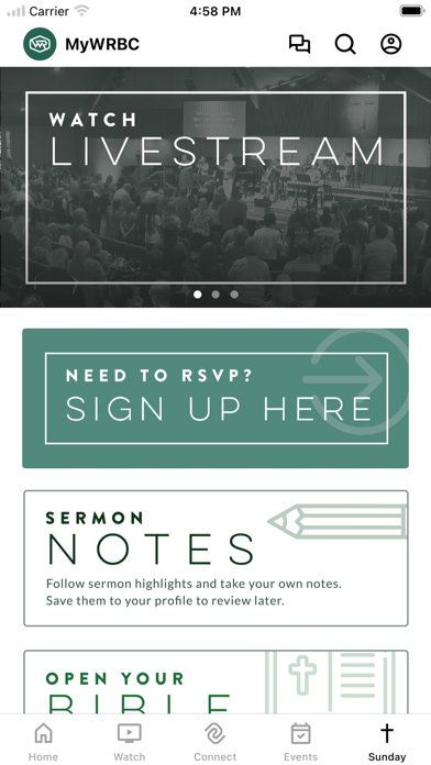 Westport Road Baptist Church iPhone screenshot 5 - Education app