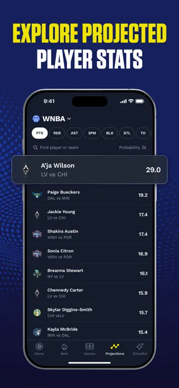 Dimers: Picks, Props & Parlays screenshot 7 of 8