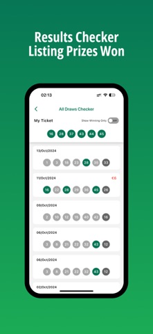 Austria Lotto iPhone screenshot