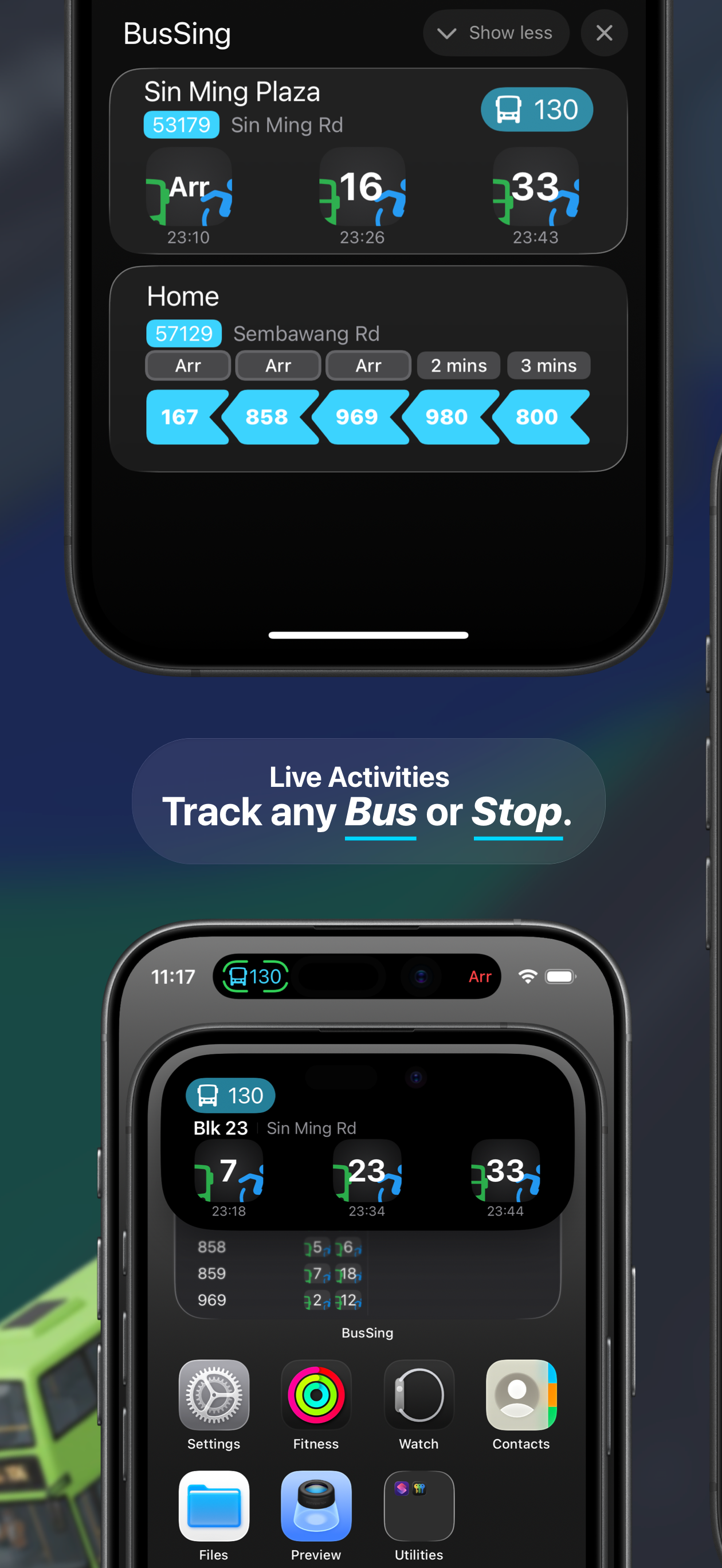 BusSing: SG Bus Timings & MRT