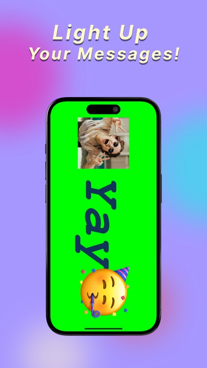 LED Banner - Image and Text