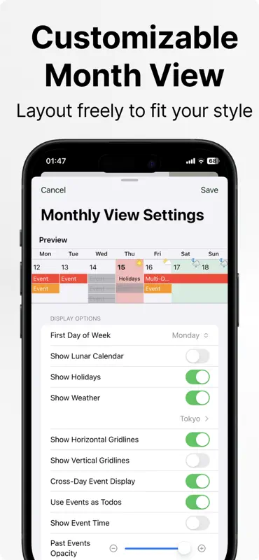 HachiCalendar2 Pro screenshot 8 of 9