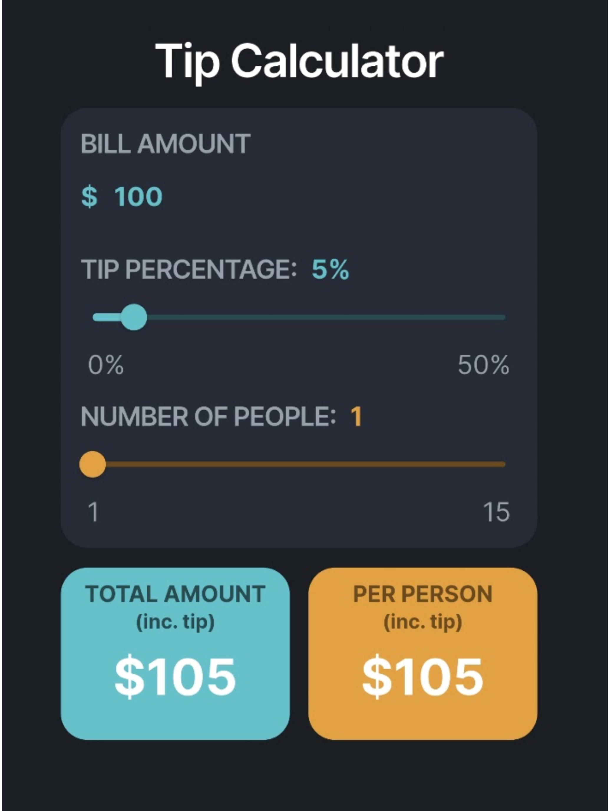 Bill Splitter - Tip Calculator screenshot 5