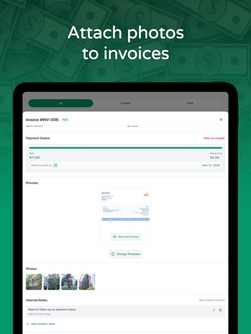 Invoice Maker - Invoice Buddy iPad screenshot