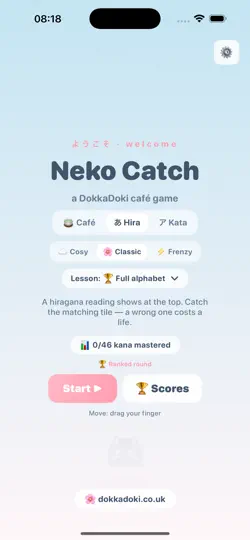 Screenshot von Neko Catch — DokkaDoki auf dem iPhone 5