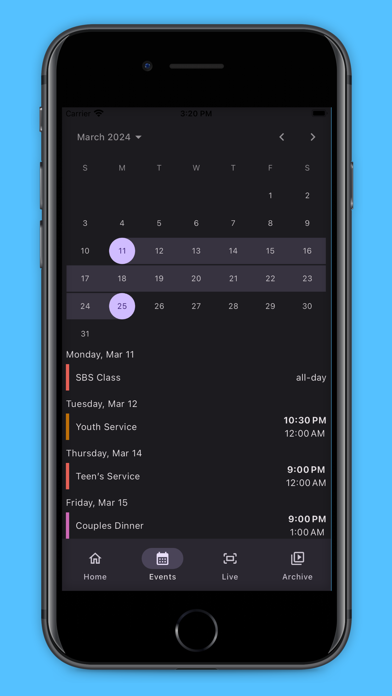 App screenshot