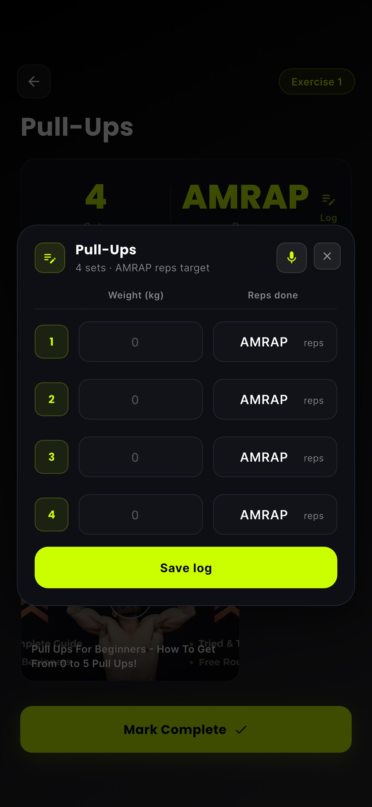 Screenshot 7 of BeFit AI