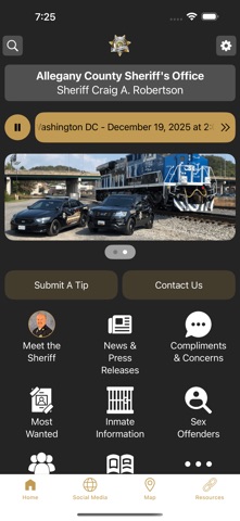 Allegany County Sheriff MD app screenshot