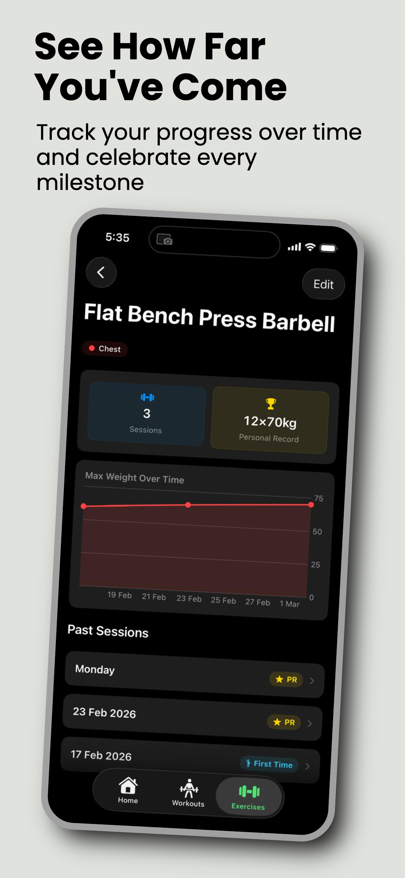 Ngym - Workout Tracker Gym Log screenshot 5